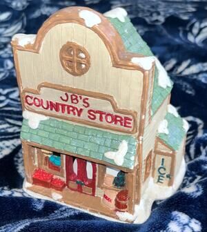 Vintage California Creations Hand Painted Country Store